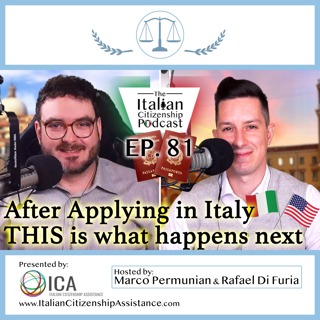 Apply For Italian Citizenship In Italy - What happens after you apply?