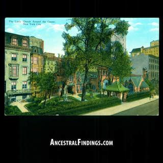 AF-1111: The Little Church Around the Corner, New York City | Postcards from the Past
