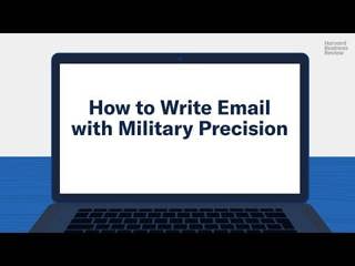 How to Write Email with Military Precision