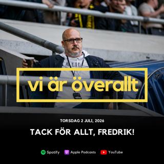 Tack för allt, Fredrik!