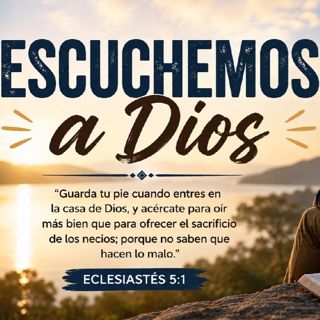Escuchemos a Dios. Devocional 09-01-2026