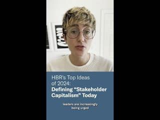 Defining "Stakeholder Capitalism" Today