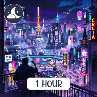 Rainy Cyber Loft: Deep Sci-Fi Ambience for Futuristic Metropolis