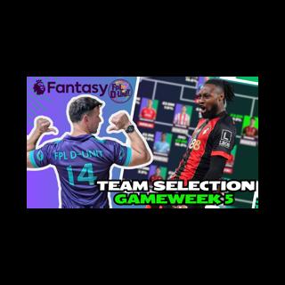 SEMENYO? MY FPL TEAM SELECTION GAMEWEEK 5💪🔥|TOP 5K LAST SEASON🌏| Fantasy Premier League Tips 2025/26