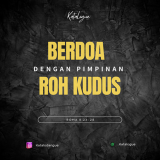 Berdoa Dengan Pimpinan Roh Kudus