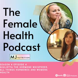 Giulietta The Hormone Whisperer. Cycle talk, medical bias, medical gaslighting, cycle syncing with the moon