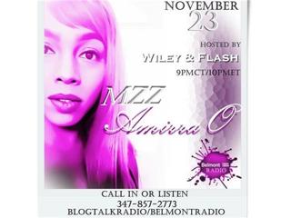 Mzz Amirra O Exclusively Speaks To #BelmontRadio