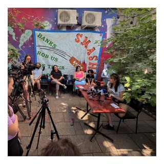 Voices for housing justice - A community press conference in Montreal