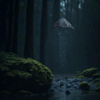 8 Hours of Calming Rain Brown Noise for Relaxation and Meditation