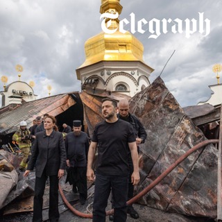 'Barbarism' as Moscow bombs historic Kyiv cathedral & British commandos seize Russian shadow fleet ship