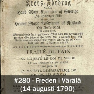 280. Freden i Värälä (14 augusti 1790)