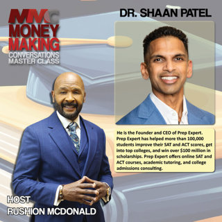 Info You Can Use: Conversation explores his mission to help students unlock scholarship opportunities and academic success.