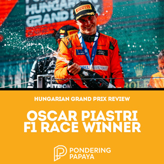 OSCAR PIASTRI – FORMULA 1 RACE WINNER
