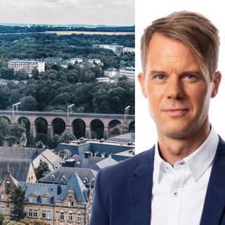 Så gick det för den blinde greven: Andreas Liljeheden, Luxemburg