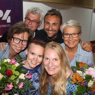 Marianne Hasslow, Johar Bendjelloul, Maja Aase och Mårten Castenfors