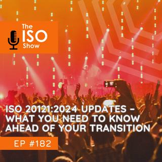 #182 ISO 20121:2024 updates – What you need to know ahead of your transition