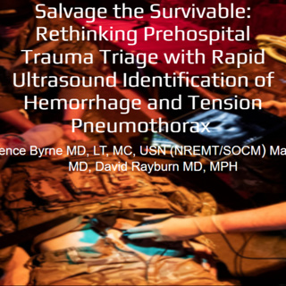 SOMA 26' - Ultrasound-Augmented Triage A Proposal To Refine Field Decision Making In Tactical Combat Casualty Care