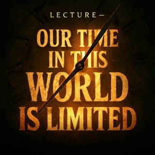 Lecture – Our Time in This World Is Limited | Mufti Menk