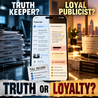 The Personal Publicist Conundrum