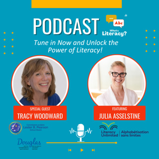 Episode 89 - Mental Health and Literacy with Tracy Woodward, Featuring Member Spotlight on Julia Asselstine from Literacy Unlimited