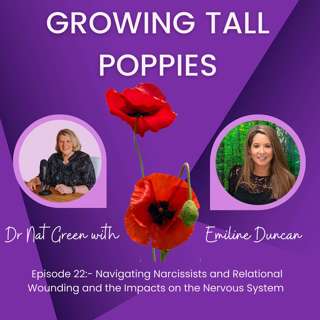 Episode 22:- Navigating Narcissists and Relational Wounding and the Impacts on the Nervous System
