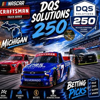 DQS Solutions & Staffing 250 Betting Picks 2026 I NASCAR Gambling Podcast (Ep. 808)