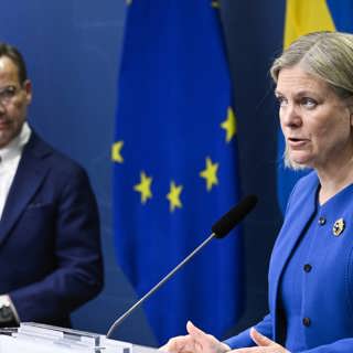 Sverige ska söka medlemskap i Nato – hör hela presskonferensen