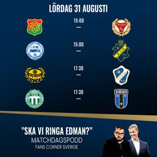 Ska vi ringa Edman? (lördag)