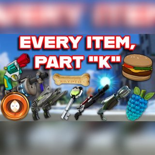 Ranking EVERY ITEM In FORTNITE ALPHABETICALLY (Part "K")