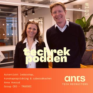 183. Autentiskt ledarskap, kunskapsspridning & cybersäkerhet med Anna Averud Group CEO - TRUESEC