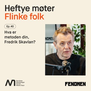 NMD LIVE: Hva er metoden din, Fredrik Skavlan?