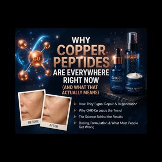 Why Copper Peptides Are Everywhere Right Now (And What That Actually Means)
