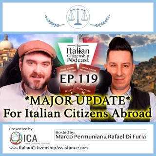 AIRE - *Major Update* for Italian Citizens Residing Outside of Italy
