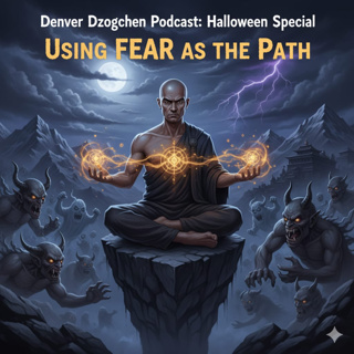 Denver Dzogchen Podcast, Episode 39. Halloween Special: Using Fear as the Path