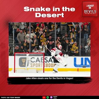 Snake in the Desert: Jake Allen Carries New Jersey Devils to Shootout W in Vegas!