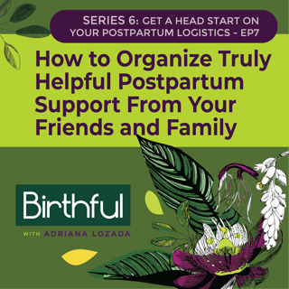 How to Organize Truly Helpful Postpartum Support From Your Friends and Family, with Michelle Peterson