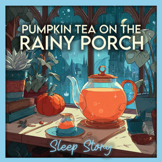 Cozy Autumn Sleep Story for Adults with Rain Sounds | Pumpkin Tea on a Rainy Porch | Relaxing Bedtime Story for Grown Ups to Fall Asleep Fast & Deep Sleep