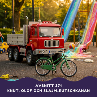 Knut, Olof och slajm-rutschkanan