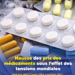 Hausse des prix des médicaments sous l’effet des tensions mondiales