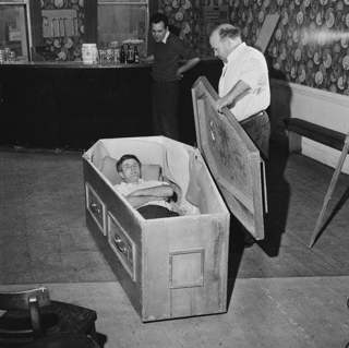 Butty Sugrue and the Underground World Champion Mick Meaney