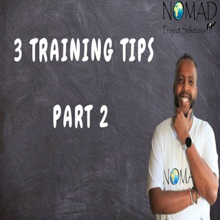 3 Training Tips Part 2