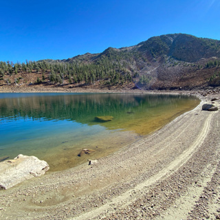 Bonus! Little Crater Lake- Water Laps And A Small Stream