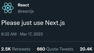 Create React App is Finally Dead | Theo - t3․gg