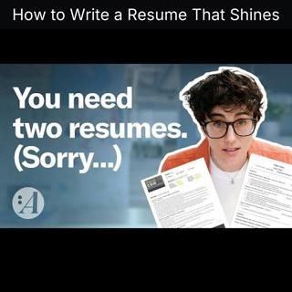 How to Write a Resume That Shines