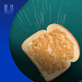 453. Waarom valt een boterham altijd met de besmeerde kant naar beneden?