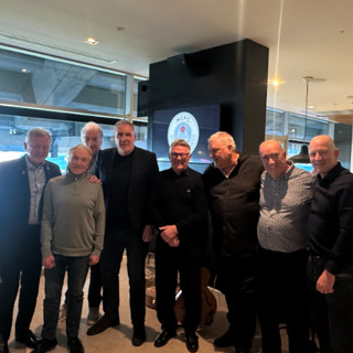 Barnes, Brightwell, Chapman & Buzz Hawkins celebrate Blues in Business & nostalgia