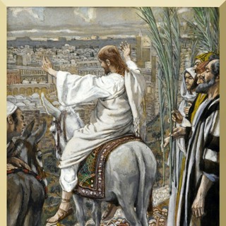 Jesus Says I Am Here Now on Palm Sunday. Then He Asks Us a Question