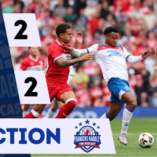 Raskin can do no wrong | Rangers 2-2 Middlesbrough