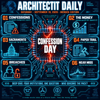 ArchitectIT Daily AI News— 2026-09-19: The Confession Economy