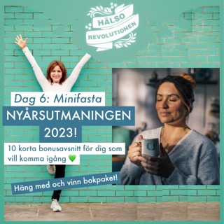 BONUS! NYÅRSUTMANINGEN 2023: DAG 6 – MINIFASTA